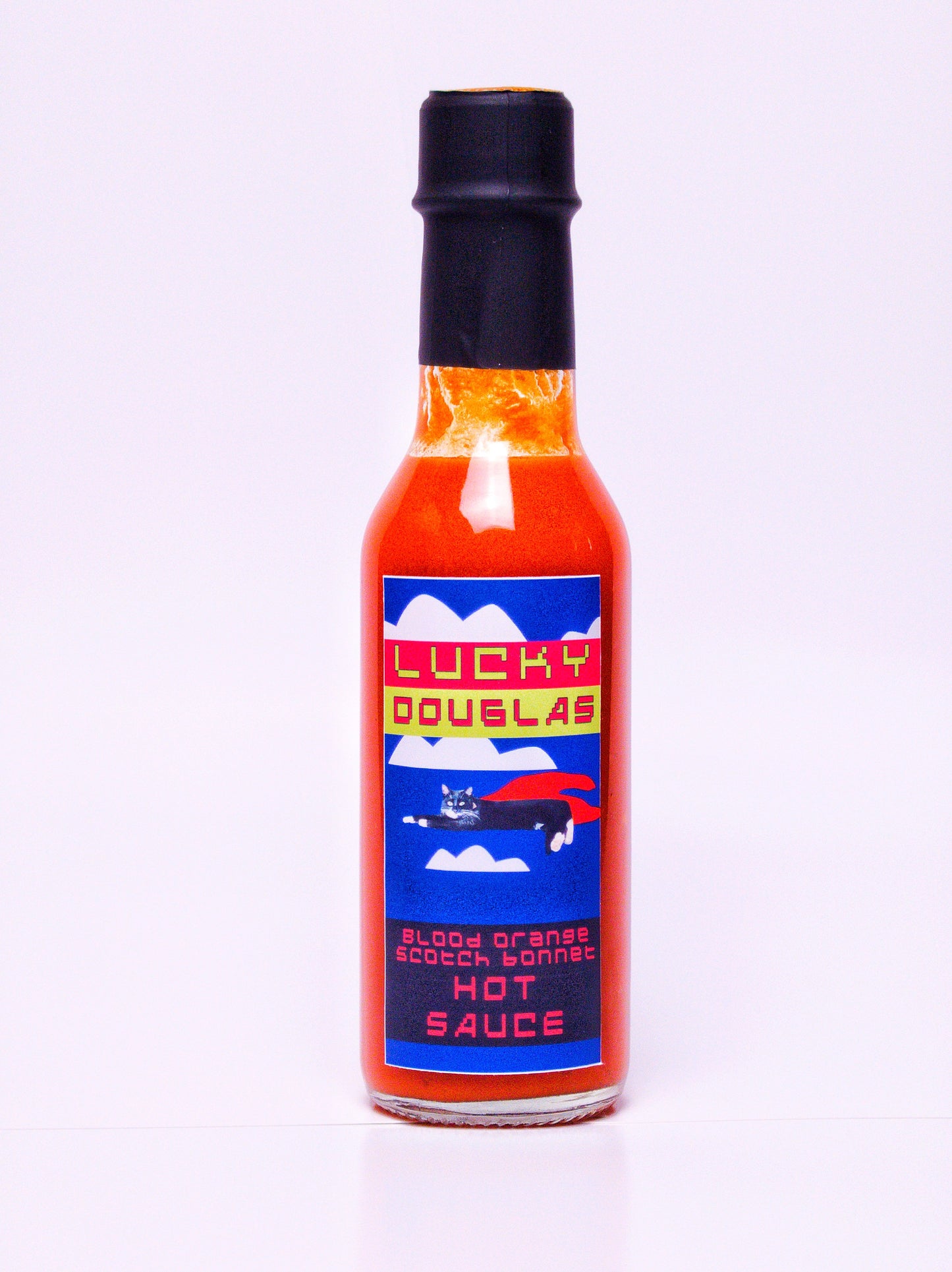 Lucky Douglas Blood Orange Scotch Bonnet Hot Sauce