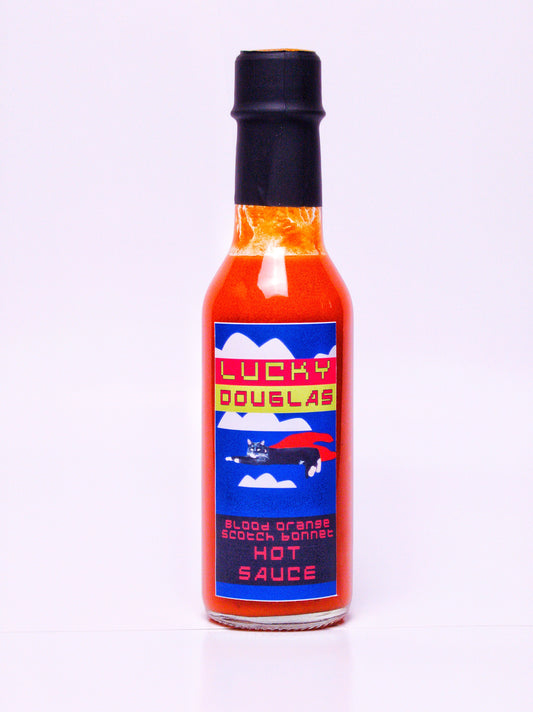 Lucky Douglas Blood Orange Scotch Bonnet Hot Sauce